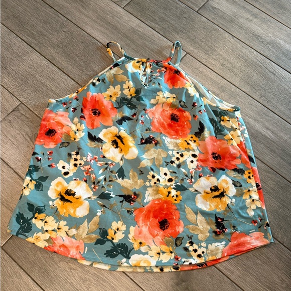 Papermoon Floral Tank with Pastel Hues - Picture 2 of 5